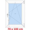 Soft Plastové okno 70x100 cm, otváravé a sklopné