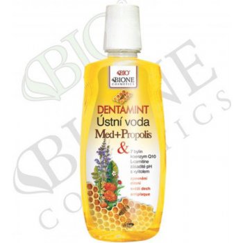 BC Bione Cosmetics Bio Dentamint Med + Propolis ústna voda 500 ml