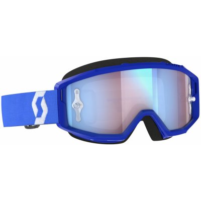 brýle PRIMAL CH modré/bílé, SCOTT - USA (plexi modré chrom)
