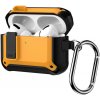 AppleKing super odolný obal s karabínou pre AirPods Pro 3 - žltý - možnosť vrátiť tovar ZADARMO do 30tich dní