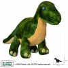 Ručne šitá plyšová hračka Hračka Brontosaurus All About Nature 38 x 27 cm