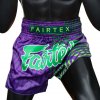 Muay Thai trenky - FAIRTEX - Racer - fialové