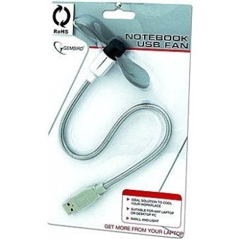 Gembird USB ventilátor OMEGA k notebooku