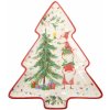 Dekoria Tanier Christmas Tree, 21 x 26 x 1,5 cm