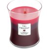 WoodWick Trilogy Sun Ripened Berries vonná sviečka s dreveným knôtom 275 g