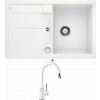 Blanco METRA 45 S biela + excentrické ovládanie + Blanco MIDA-S biela 521457