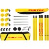 Funtec | Funec Champ Set With Pro Beach Net 8,5 m | žltá| ks