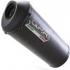 Slip-on exhaust GPR GHISA H.203.GHI Matte Black including removable db killer and link pipe