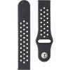 Tactical 856 Double silikónový remienok, 20mm, čierny 57983119924