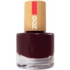 ZAO Organic makeup Lak na nechty 659 Black Cherry, 8 ml