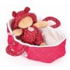 Doudou Jolijou Bábika v ružovej prenášacej taške 20 cm