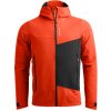 Ortovox Seceda Softshell Jacket M hot orange XL; Oranžová bunda