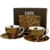 Duo Porcelánová šálka s podšálkou Klimt Tree Of Life 2 x 250 ml