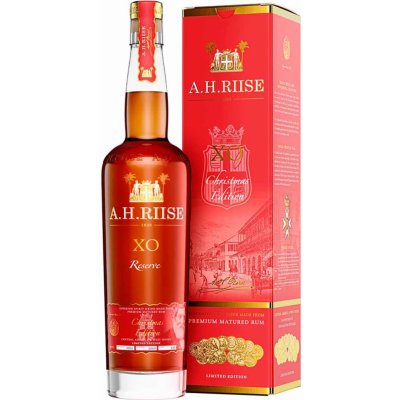 A.H. Riise XO Christmas Edition Reserve 40% 0,7 l (kartón)