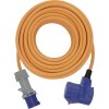 Brennenstuhl 1167650325 napájací Kempingový predlžovací CEE kábel, modrá, čierna, oranžová, sivá, 25 m; 1167650325