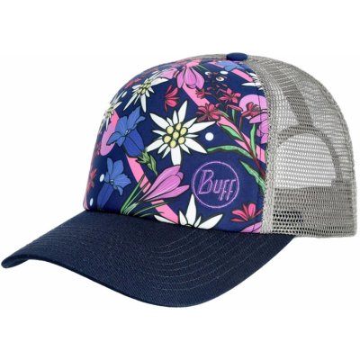 Buff Trucker Cap flowers