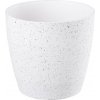 STREND PRO Garden Kvetináč Strend Pro Stone, 28x26 cm, biely, efekt kameňa