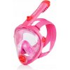 Celotvárová potápačská maska s trubicou Aqua Speed Spectra 2.0 Kid ružová