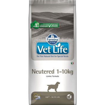 Vet Life Dog Neutered 1-10 kg 2 kg