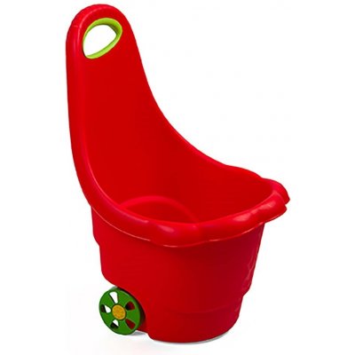Detský multifunkčný vozík BAYO Sedmokráska 60 cm červený Farba: Červená