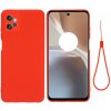 VSETKONAMOBIL 53693 RUBBER Ochranný kryt pre Motorola Moto G32 červený