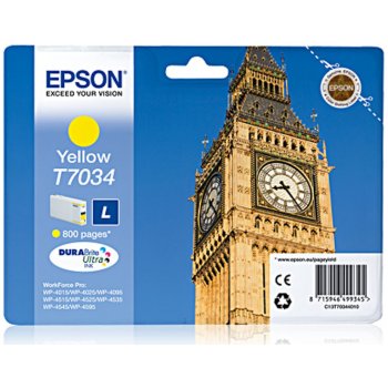 Epson T7034 L Yellow - originálny