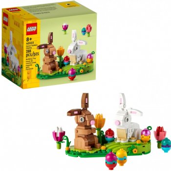 LEGO® 40523 Scénka s veľkonočnými zajačikmi