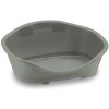 STEFANPLAST GREEN LINE SLEEPER 1 sivá 56,5x42x24,2cm plastové ležadlo pre psov 98% z recyklovaného plastu