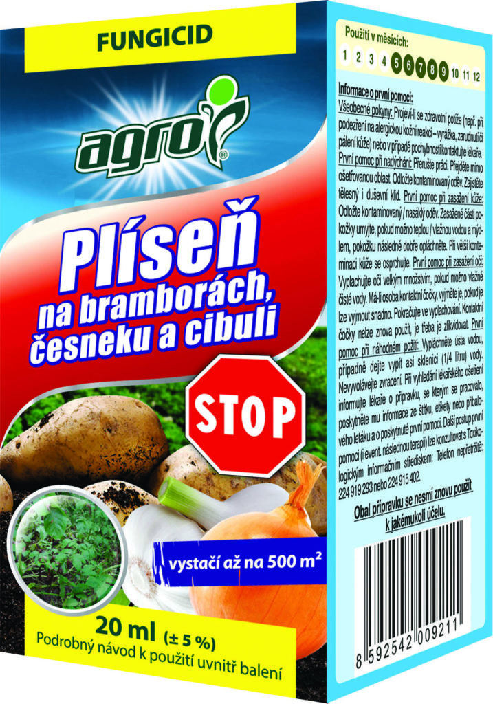 AGRO Plíseň na bramb., česn. a cibuli STOP 20 ml