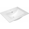 SAPHO - SLIM keramické umývadlo 60x46,5cm, biela 1601-60