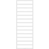 HOPA - Kúpeľňový radiátor PERTH biela farba - Farba radiátora - Biela, Rozmer radiátora - 500 × 1720 mm, výkon 640 W, Typ pripojenia - Stredové 50 mm RADPER501735SP