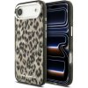 Karl Lagerfeld IML Leopard MagSafe Zadní Kryt pre iPhone Air Brown