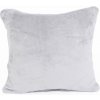 MKLozkoviny.sk Obliečka na vankúšik mikroplyš Exclusive 40 × 40 cm - Laura svetlo sivá- -