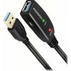 AXAGON ADR-310, USB 3.2 Gen 1 A-M -> A-F aktivní prodlužovací / repeater kabel, 10m