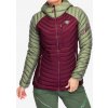 Bunda páperová dámska Dynafit Radical Down Hooded Jacket - sage