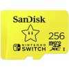 SANDISK microSDXC 256GB Nintendo Switch A1 V30 UHS-1 U3 SDSQXAO-256G-GNCZN