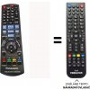 Predátor Panasonic N2QAKB000073 náhradný diaľkový ovládač iného vzhľadu