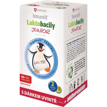 Swiss Imunit Laktobacily Junior 72 tabliet