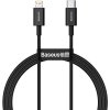 Baseus CATLYS-A01 Superior Fast Charging Datový, USB-C to Lightning 20W, 1m