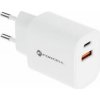 FORCELL F-ENERGY TFK-TC-30WPD Typ C + USB A PD QC4.0 3A 30W biela