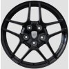 WSP W1053 HELIOS PORSCHE hliníkové disky 11x19 5x130 ET51 GLOSSY BLACK