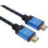 PremiumCord Ultra HDTV 4K@60Hz kabel HDMI 2.0b kovové+zlacené konektory 2m