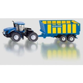 Siku Farmer Traktor New Holland s prívesom Joskin 1:50