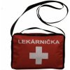 Lekárnička v textilnom obale na školské výlety a voľný čas - Štandard ( E ) - červená PANACEA HV0464