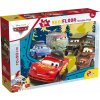 Obojstranné puzzle pre deti Lisciani MAXI 24 dielikov Cars - Autá (s omaľovánkou)