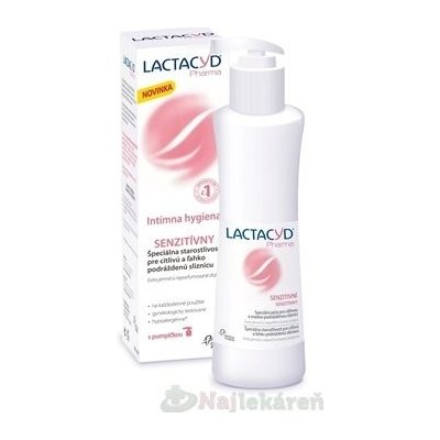 LACTACYD Pharma SENZITÍVNY intímna hygiena 250ml