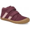 Barefoot detské zimné topánky Koel - David Hydro Felt Pink vínové