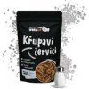 WormUP Chrumkavé červíky so soľou 20g balenie sušených lariev potemníka múčneho (Tenebrio molitor) v luxusnom vzduchotesne uzavretom balení.