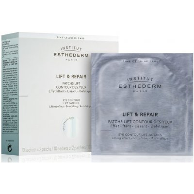 Institut Esthederm Lift & Repair Cellular Care vypínacia očná maska vo forme náplastí 10 x 2 ks