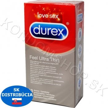 Durex Feel Ultra Thin 10 ks od 6,9 € - Heureka.sk